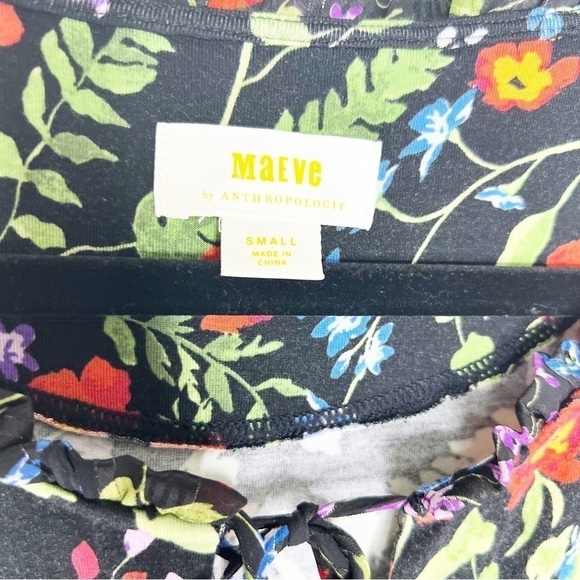 Anthropologie Maeve Jacquin Floral Top - Picture 4 of 7